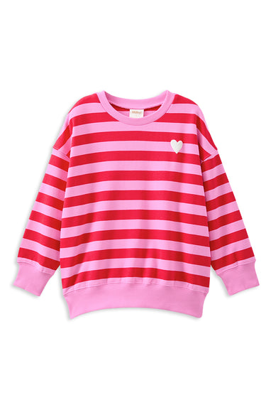 Milky - Cherry Stripe Sweat